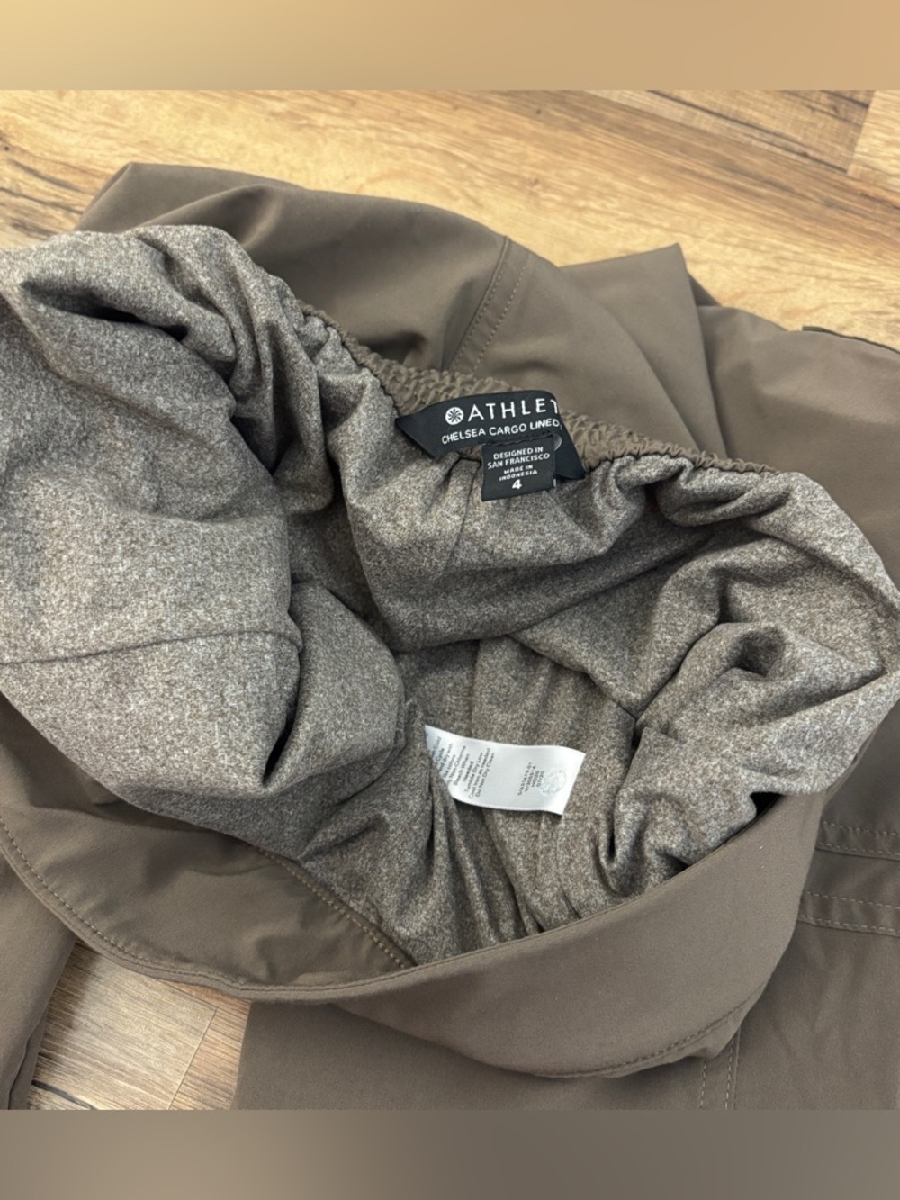Athleta Chelsea Cargo Lined Pants Brown Women’s - Picture 8 of 11